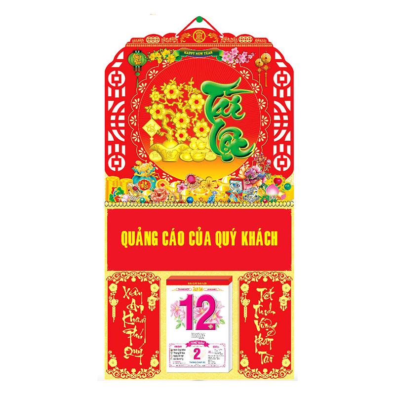 In lịch tết giá rẻ tại Đà Nẵng