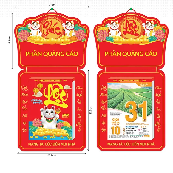 In lịch tết giá rẻ tại Đắk Lắk