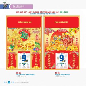 In lịch tết giá rẻ tại Ninh Bình